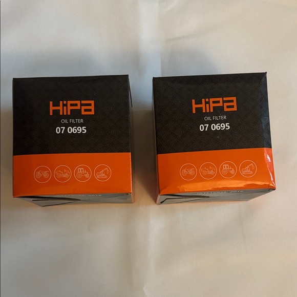 HiPA Oil Filter 07 0695 Set of 2 NIB - Picture 1 of 7